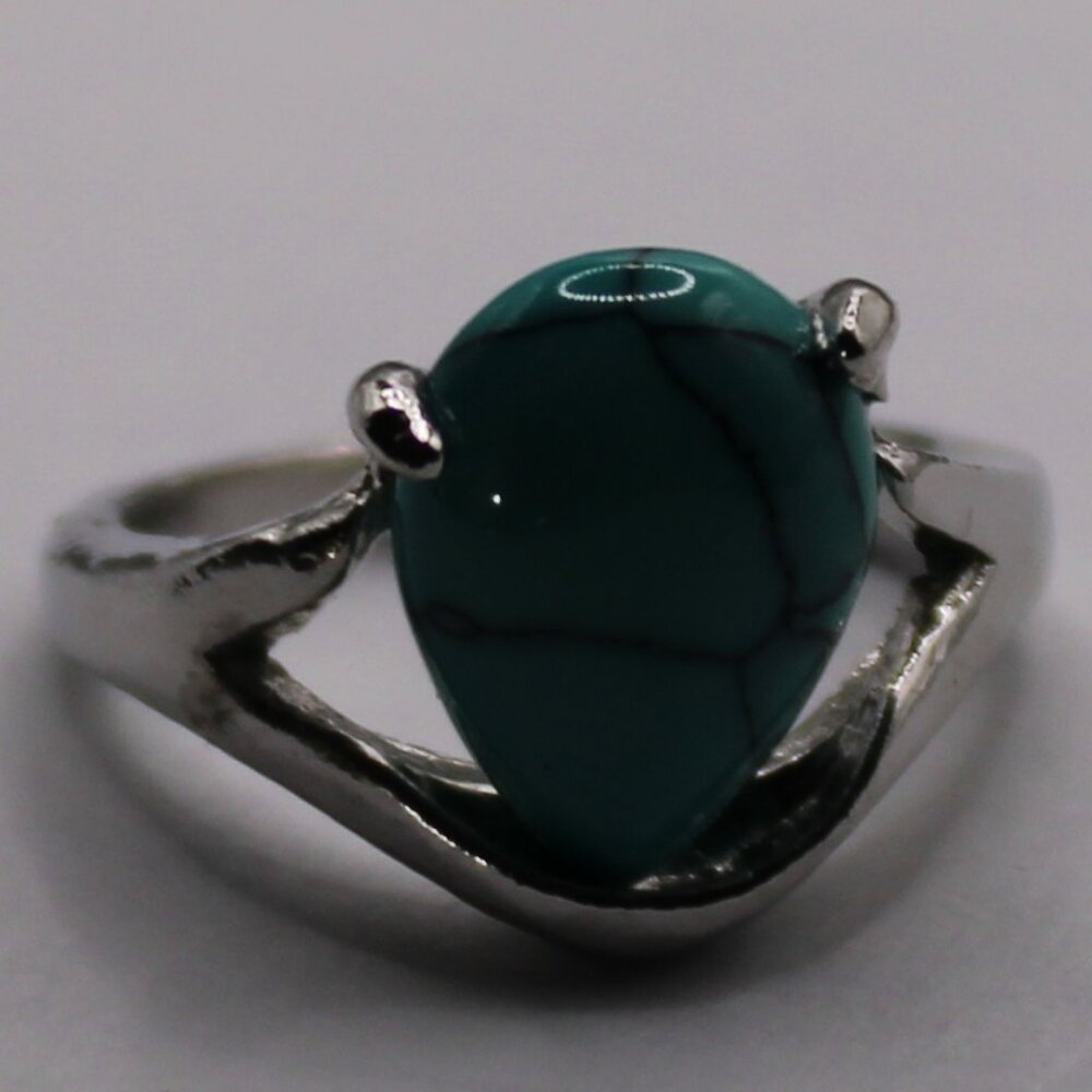 114252-US 7 Blue Stone Ring.